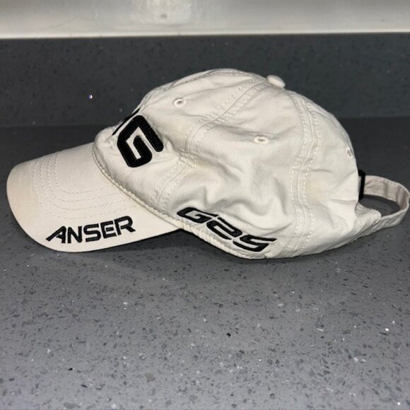 Rare PING G25 Beige Embroidered Adjustable Strap Back Golf Hat / Baseball Cap - Picture 3 of 6